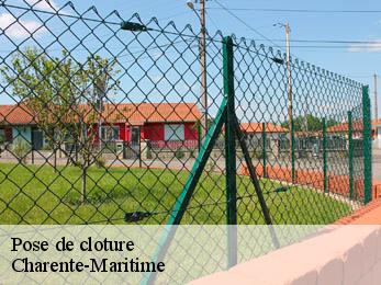 Pose de cloture Charente-Maritime 