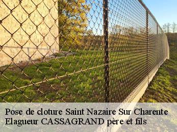 Pose de cloture saint-nazaire-sur-charente-17780 Elagueur CASSAGRAND père et fils