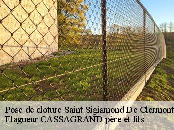 Pose de cloture saint-sigismond-de-clermont-17240 Elagueur CASSAGRAND père et fils